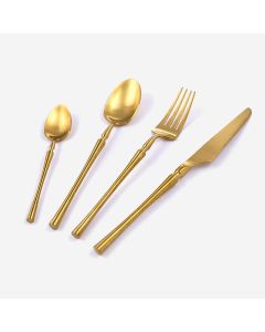 PARISIAN 4PCS SS CUTLERY SET KN-6133-GOLD