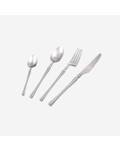PARISIAN 4PCS SS CUTLERY SET KN-6133-SILVER