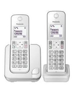 PANASONIC TWIN DECT PHONE KX-TGD312CXS