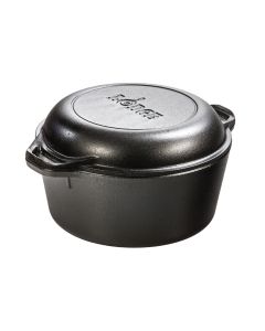 LODGE SEASONED DOUBLE DUTCH OV L8DD3