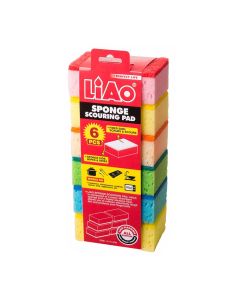 LIAO SPONGE W SCOURING PAD OCN-H130039