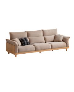 Freeform 3-Seater Sofa, Wheat Color S-Y83H54252T1-3S-FAB