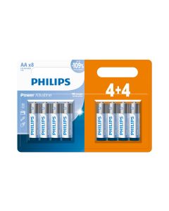 PHILIPS ALKALINE BATTERY LR6P8BP/40-8XAA