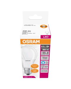 OSCRAM LED VALUE 8.5W LVCLA60F-8.5W/865 220-240V E27 FROSTED