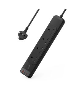 MAZER 2M EXTENSION SOCKET - 3PORT M-PS200-330-BK