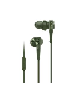 SONY MDR-XB55AP WIRED EARPHONE MDR-XB55AP/GREEN