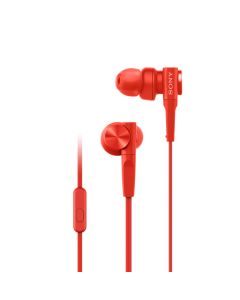 SONY MDR-XB55AP WIRED EARPHONE MDR-XB55AP/RED