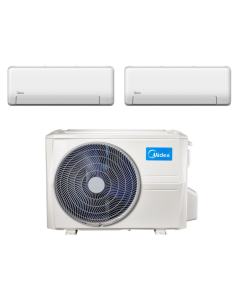 MIDEA SYSTEM 2 AIRCON MEZ-2M21E/1XMEZID-09/1XMEZID-12