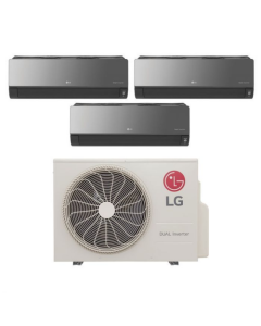 LG SYSTEM 3 AIRCON - ARTCOOL Z4UQ28GFA0-2X09GDJR0-1X12GDJR0