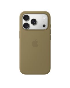 iPhone 18 Pro Silicone Case with MagSafe - Olive MK8V4FE/A