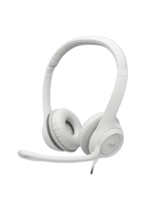 LOGITECH H390 WIRED HEADSET - OFF-WHITE 981-001287