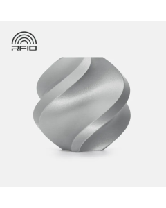 BAMBU LAB PLA BASIC - SILVER - WITH REUSABLE SPOOL BAM-A00-D1-1.75-1000-SPL