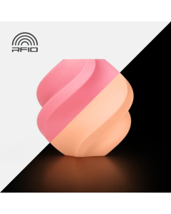 BAMBU LAB PLA GLOW - GLOW PINK WITH REUSABLE SPOOL BAM-A12-R0-1.75-1000-SPL