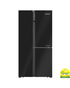 EUROPACE SIDE BY SIDE FRIDGE ER9552W/BG