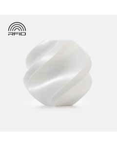 BAMBU LAB PLA SILK+ - WHITE - WITH REUSABLE SPOOL BAM-A06-W0-1.75-1000-SPL