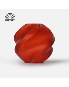 BAMBU LAB PLA SPARKLE - CRIMSON RED SPARKLE - WITH REUSABLE SPOOL BAM-A08-R2-1.75-1000-SPL