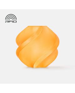 BAMBU LAB PETG TRANSLUCENT - ORANGE - WITH REUSABLE SPOOL BAM-G01-A0-1.75-1000-SPL