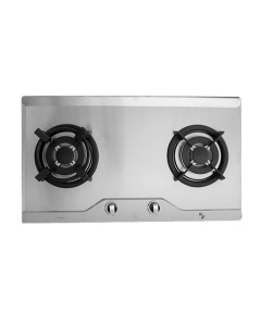 EF GAS HOB-2 BURNER EFH2760TNVSB-S/S-LPG