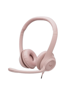LOGITECH H390 WIRED HEADSET - ROSE 981-001282