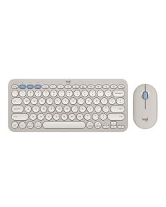 LOGITECH PEBBLE 2 WIRED COMBO (KB/MSE) - TONAL SAND 920-012191
