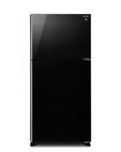 Sharp 2 Door Fridge- With PCI SJ-PG60A-BK