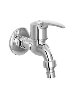 AER WALL FAUCET WITH NEPPLES SCR 1B W