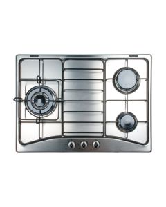 EF GAS HOB-3 BURNER EFH3760TNVSB-S/S-LPG