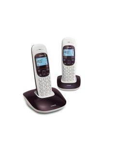 VTECH  CORDLESS PHONE DUO VT1301-2PURPLE