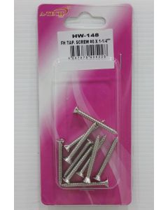 ATECH FH TAP SCREW HW148-FHTAPSCREW-#6X1-1/4"