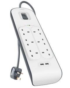 BELKIN EXTENSION SOCKET 6PORT BSV604SA2M