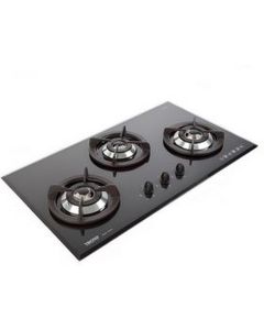 TECNO GAS HOB - 3 BURNERS T333TGSV-SPARKLING BLACK