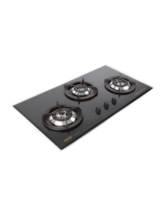 TECNO GAS HOB - 3 BURNERS T333TGSV-KETTLE BLACK