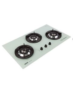 TECNO GAS HOB - 3 BURNERS T333TGSV-SPARKLING WHITE