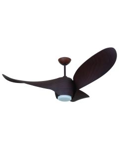 FANZTEC 52" CEILING FAN W LED FTTWG2-ROSEWOOD