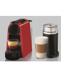NESPRESSO COFFEE MACHINE A3ND30SGRENE-RED BUNDLE