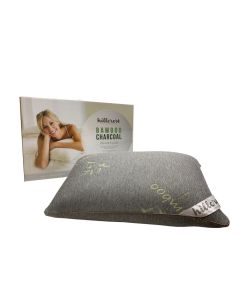 HILLCREST MEMORY FOAM PILLOW BAMBOO CHARCOAL