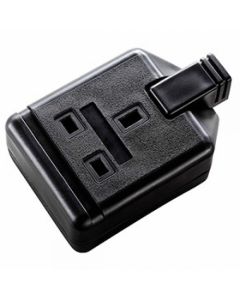 MASTERPLUG 1 SOCKET BK ELS13B-MPA