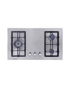 TECNO GAS HOB - 3 BURNERS SR838SV-STAINLESS STEEL