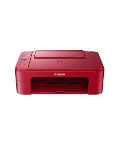 CANON PIXMA AIO INKJET PRINTER E3370 RED