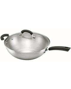 MEYER S/S SKILLET WOK 32CM WOK-77260