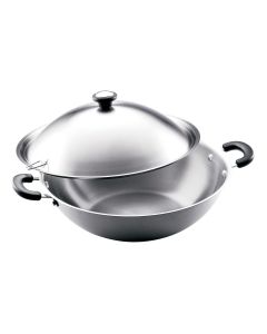 MEYER S/S CHINESE WOK 36CM WOK-72178