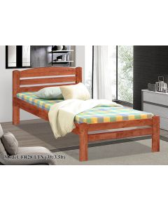 SOLID WOODEN BEDFRAME S/SINGLE F-28LT-SS-CHERRY