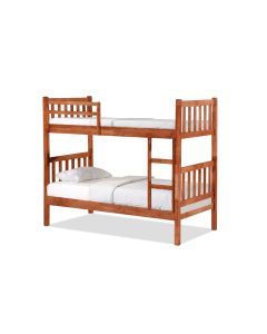 DOUBLE DECKER BEDFRAME SINGLE F-24-S-DDN-CHERRY