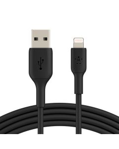 BELKIN USB-A/MFI 3M CABLE - BLACK CAA001BT3MBK