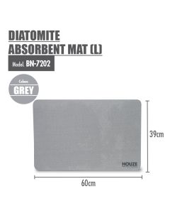 HOUZE DIATOMACEOUS MAT BN-7202-GREY