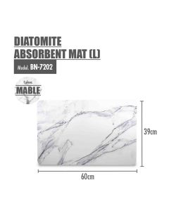 HOUZE DIATOMACEOUS MAT BN-7202-MARBLE