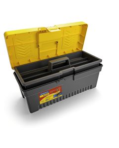 PLASTIC TOOLS BOX W TRAY-13" ODY-43804-013