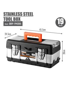 FINDER SS STEEL TOOLS BOX-19" ODY-194205