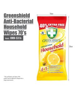 GREENSHIELD HOUSEHOLD WIPES OKN-5316