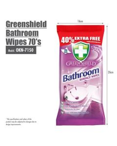 GREENSHIELD BATHROOM WIPES OKN-7150